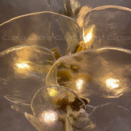 Люстра Cloyd ASPASIA C12 / Ø67 см - латунь светл. (арт.11654) от интернет-магазина IDODOM.RU