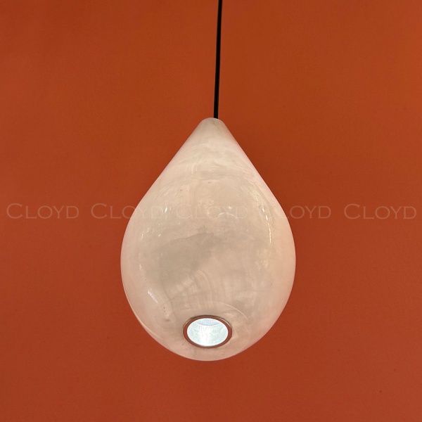 Подвесной светильник Cloyd NIXUS-D P1 / Ø8 см - кварц - латунь (арт.12625) от интернет-магазина IDODOM.RU