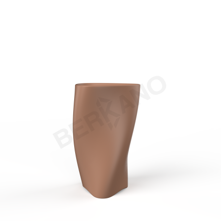 Кашпо Twist 90 DB Brown