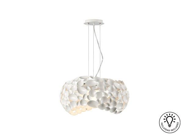 Подвесной светильник Narisa Ø47 5L белый от интернет-магазина IDODOM.RU