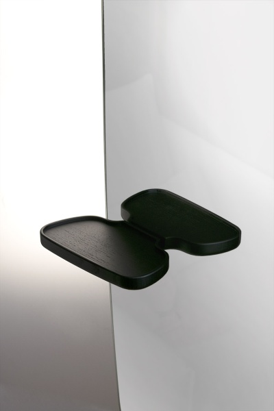 Зеркало настенное Momentos черный ясень от интернет-магазина IDODOM.RU