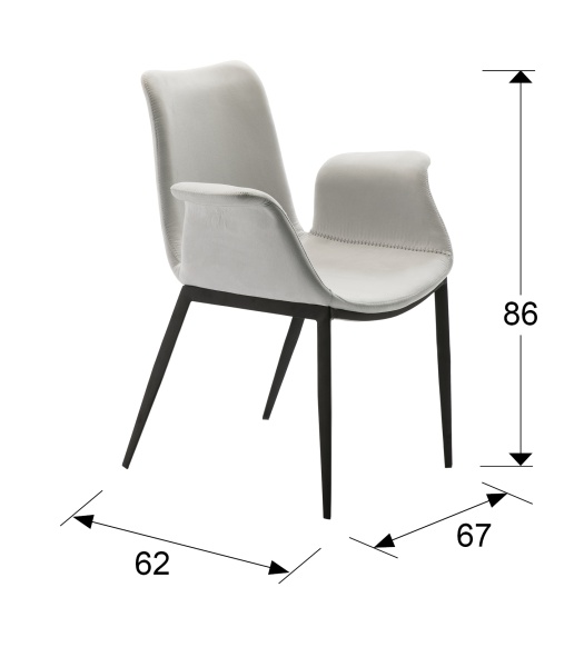 Кресло Sowa белое от интернет-магазина IDODOM.RU