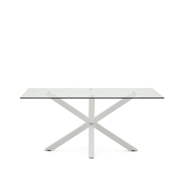 Стол Arya 160x90 стекло белый от интернет-магазина IDODOM.RU