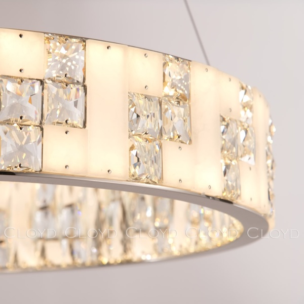 Люстра Cloyd PERSEFONA C1 / Ø60 см - никель (арт.11226) от интернет-магазина IDODOM.RU