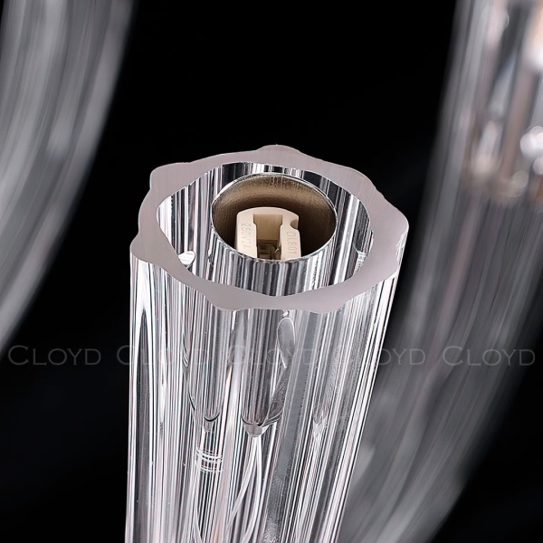 Люстра Cloyd AEDA C12 / Ø60 см - хром (арт.11636) от интернет-магазина IDODOM.RU