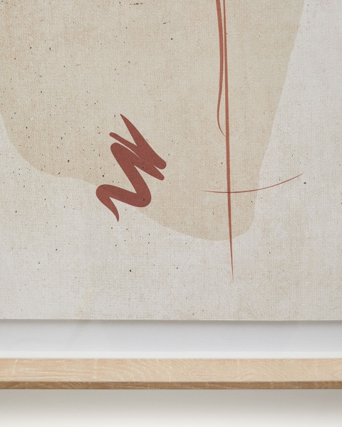 Sormi Картина абстрактная бежевая 60 х 90 см от интернет-магазина IDODOM.RU