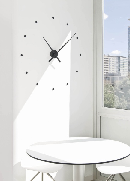 Часы Oj Black 80 см (черный) от интернет-магазина IDODOM.RU