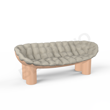Диван SLON Terracotta, Bone Brown