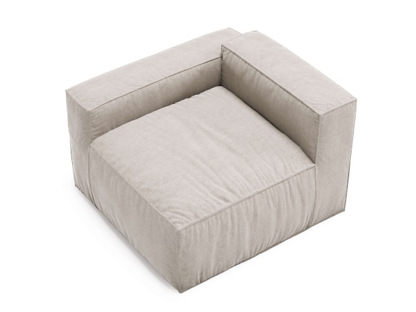 Модуль диван Фри угловой 101 - Эконом микровелюр