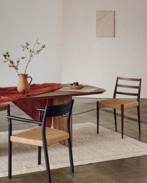 Litto Стол обеденный из орехового шпона 240 х 100 см от интернет-магазина IDODOM.RU