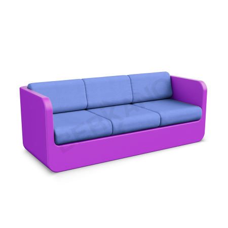Диван Grace с подушками Deep Violet, Navy