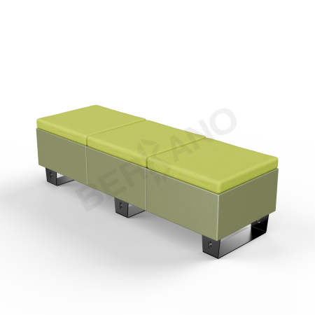 Скамейка Brick 180 Olive green, Green