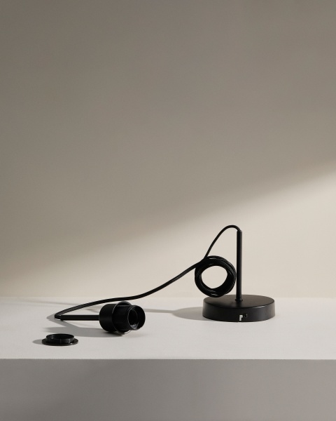 Крепление для металлического потолочного светильника Fulvia с черной отделкой от интернет-магазина IDODOM.RU