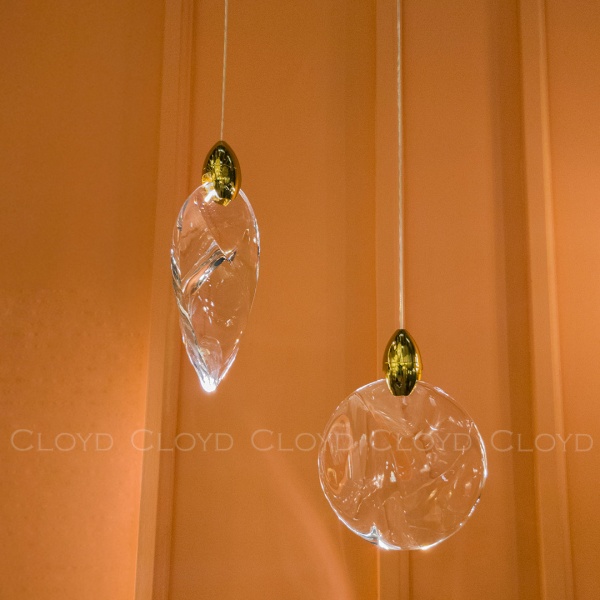 Подвесной светильник Cloyd GLOCK-C P2 / Ø20 см - золото (арт.11625) от интернет-магазина IDODOM.RU