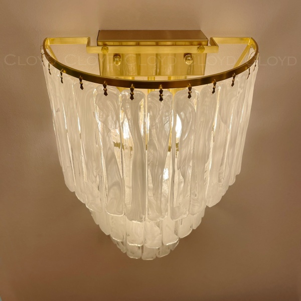 Бра Cloyd NANSEN W3 / выс. 42 см - латунь (арт.20221) от интернет-магазина IDODOM.RU