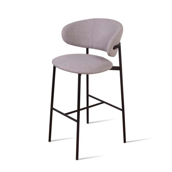 Стул барный Adele, рогожка wellton 912, серый от интернет-магазина IDODOM.RU