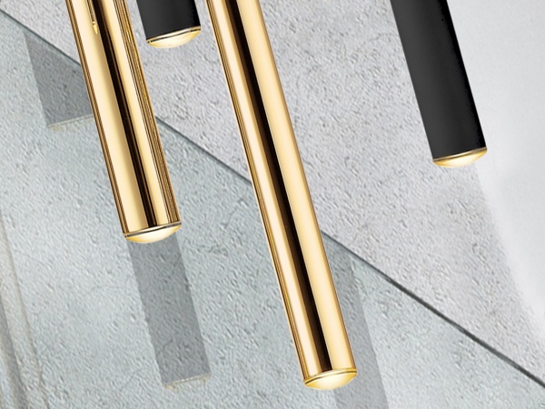 Подвесной светильник Varas 11L черный/золотой DIM от интернет-магазина IDODOM.RU