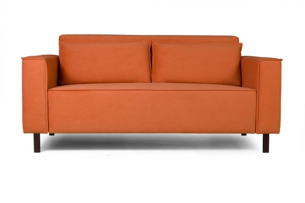 Club диван-кровать прямой, велюр Frost fox от интернет-магазина IDODOM.RU