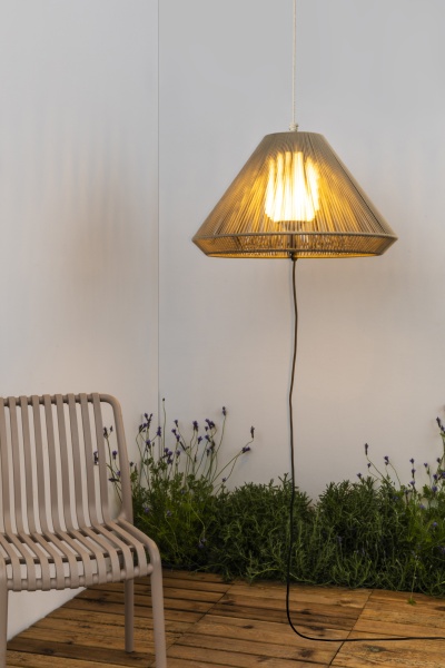 Переносной и подвесной светильник Saigon OUT C70 серый/бежевый от интернет-магазина IDODOM.RU