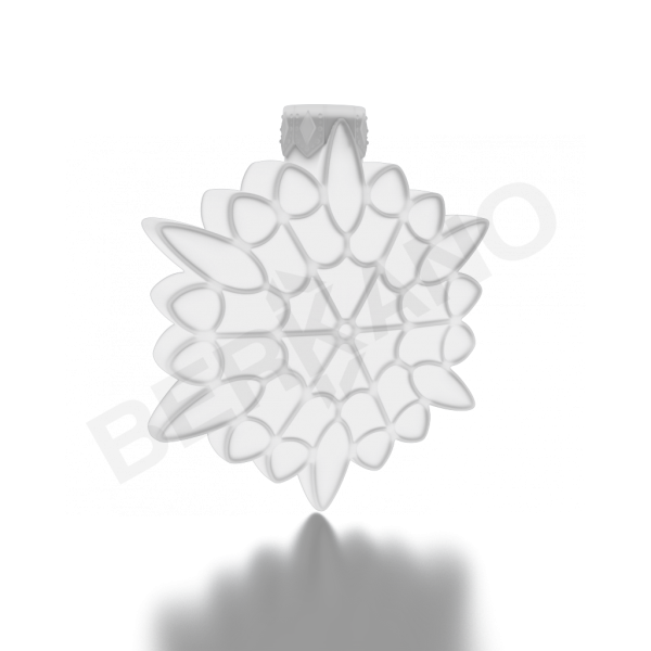 Праздничное украшение SNOWFLAKE Snow White Light