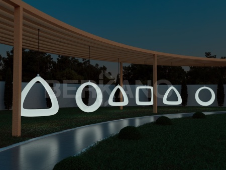 Арт-объект Moon Triangle Snow White от интернет-магазина IDODOM.RU