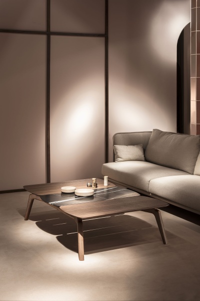 Столик Mixta Trio 2S орех / 1S мрамор от интернет-магазина IDODOM.RU