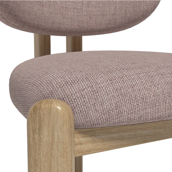 Стул Galloti, дуб светлый, рогожка wellton 230 от интернет-магазина IDODOM.RU