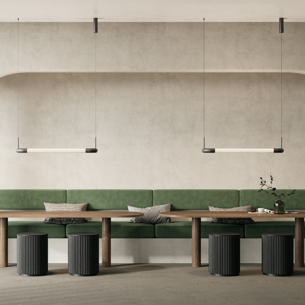 Подвесной светильник Iman C1322/L матовый черный от интернет-магазина IDODOM.RU