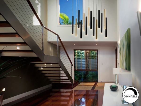 Подвесной светильник Varas 14L золото/черный 300 см от интернет-магазина IDODOM.RU