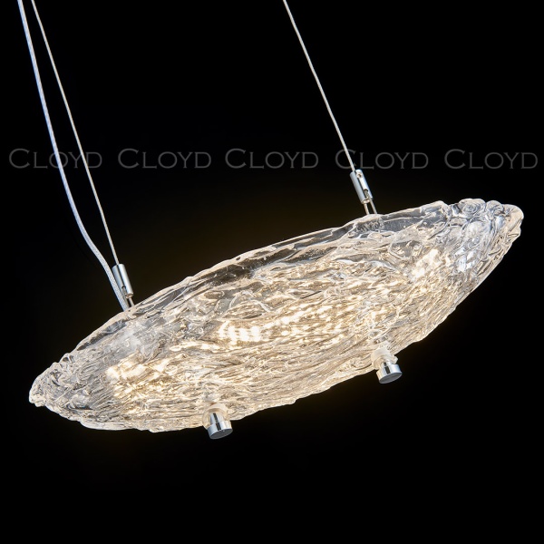 Подвесной светильник Cloyd GREES P1 / шир. 30 см - up - хром (арт.11567) от интернет-магазина IDODOM.RU