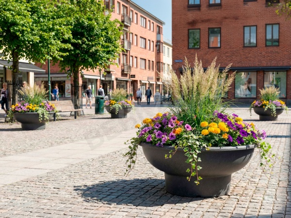 Кашпо Bowl Snow White от интернет-магазина IDODOM.RU