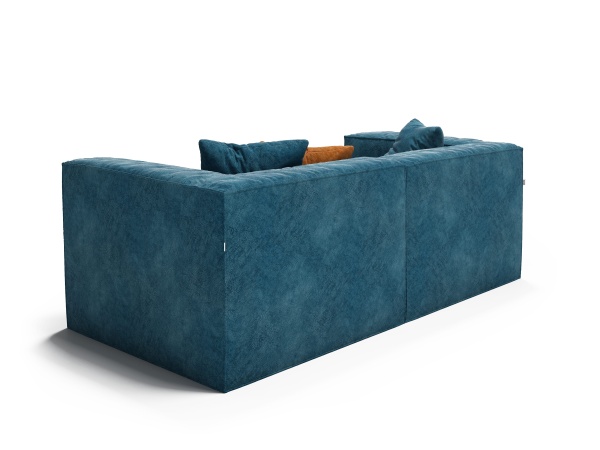 Диван Фри ДФ001 прямой двухместный - Эконом микровелюр