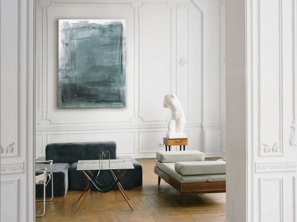 Картина Blues выполненная акрилом 110X145 от интернет-магазина IDODOM.RU