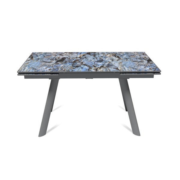Стол раскладной Stone (140+40+40), керамика глянцевая Lemurian blue от интернет-магазина IDODOM.RU