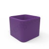 Кашпо Cubo 60 сиреневого цвета