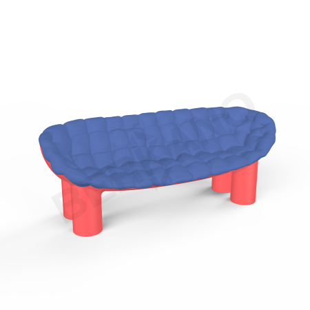 Диван SLON Chili Red, Navy