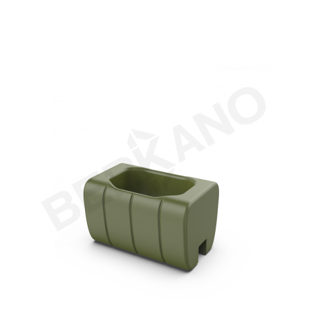 Кашпо-соединитель Y-seat longer DB Olive green