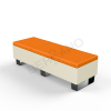Скамейка Brick 180 Bone Brown, Orange