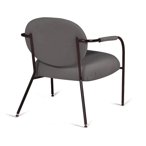 Лаунж кресло EGO, велюр черный от интернет-магазина IDODOM.RU