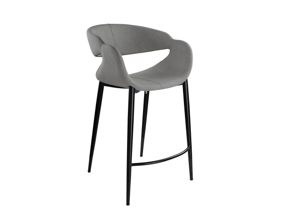 Giro II Полубарный стул светло-серый от интернет-магазина IDODOM.RU