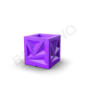 Кашпо Icelandic Cube DB Deep Violet