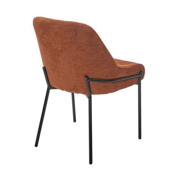 Стул Gabi, рогожка оранжевый от интернет-магазина IDODOM.RU