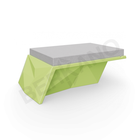 Угловой модуль Quaro с подушками Spring Green, Gray
