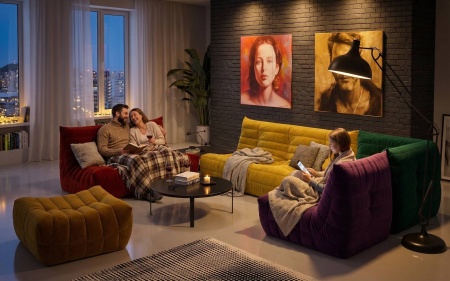 Кресло ДеФранс™️ Слим - Эконом микровелюр