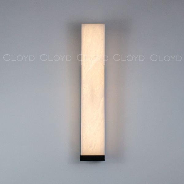 Бра Cloyd ISOKRAT-C W1 / выс. 50 см - алебастр - черный (арт.20806) от интернет-магазина IDODOM.RU