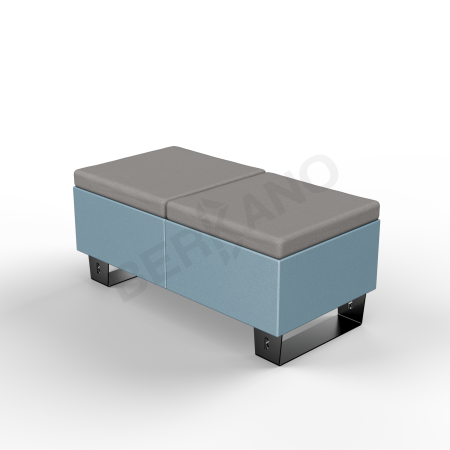 Скамейка Brick 120 Blue Pine, Graphite