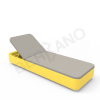 Шезлонг Grace Yellow, Light grey