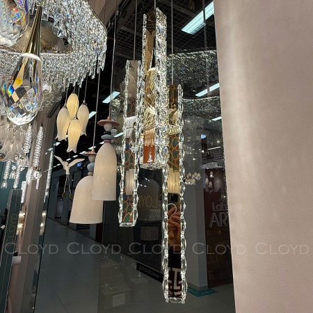 Подвесной светильник Cloyd ELATA P1 / выс. 55 см - золото (арт.11560) от интернет-магазина IDODOM.RU