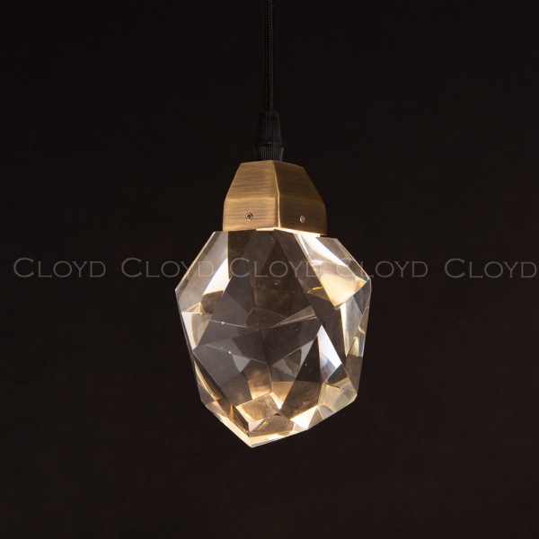 Подвесной светильник Cloyd BOZON-A P1 / выс. 16 см - латунь темная (арт.10723) от интернет-магазина IDODOM.RU