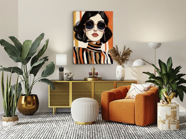 Картина Orange 90X120 от интернет-магазина IDODOM.RU